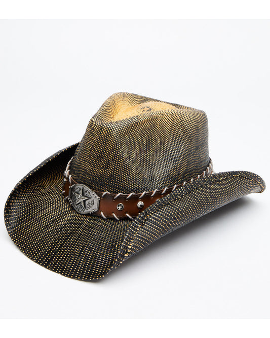O John Straw Cowboy Hat Brown