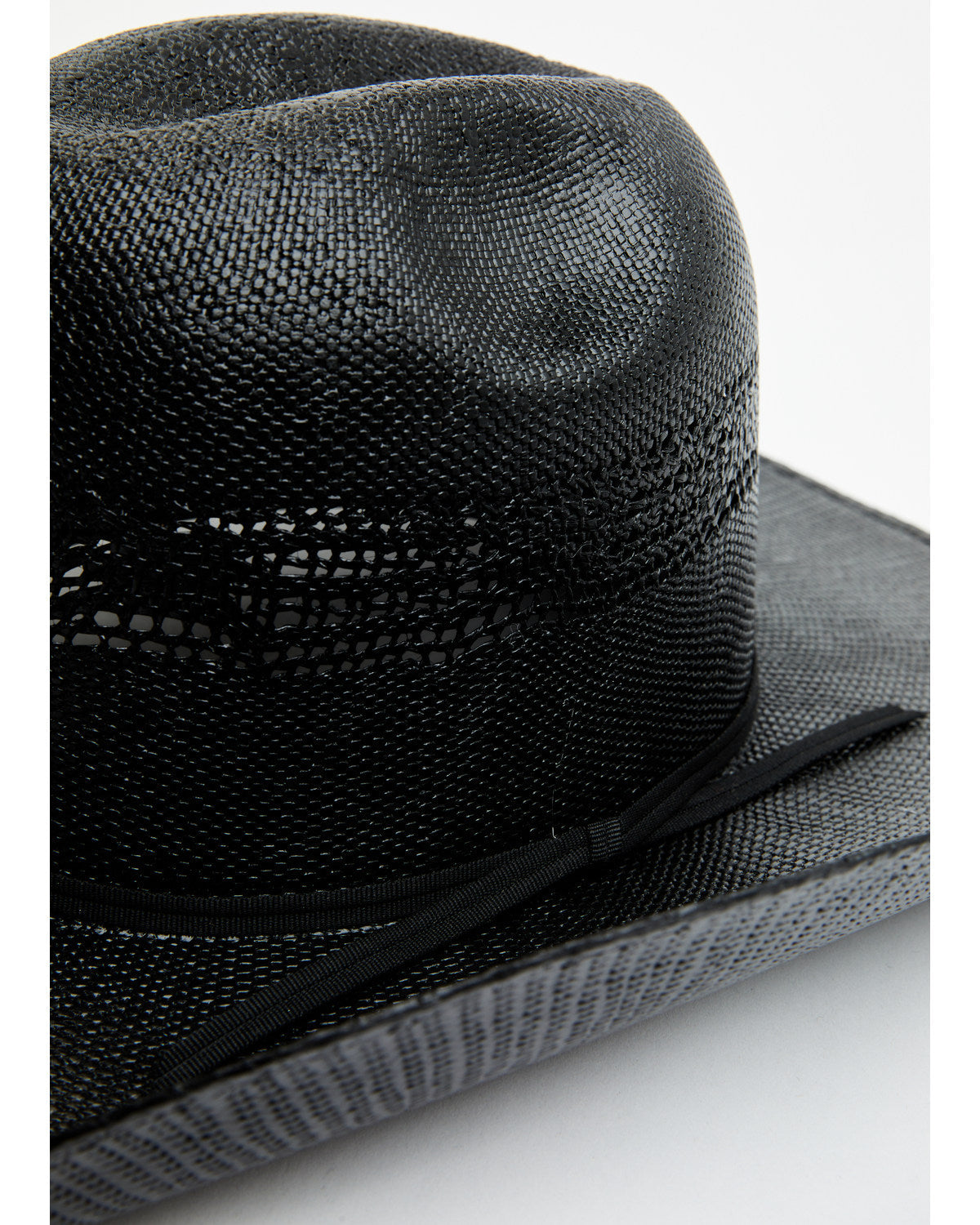 Hanoverian Straw Cowboy Hat Black
