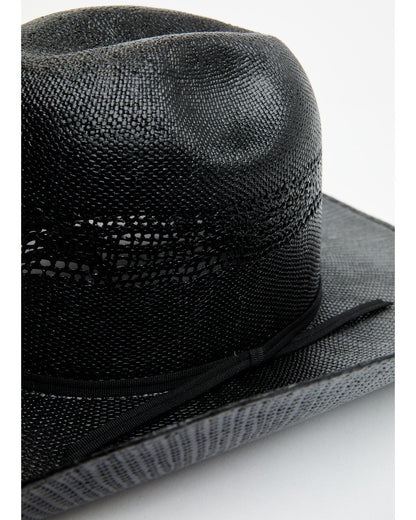 Hanoverian Straw Cowboy Hat Black