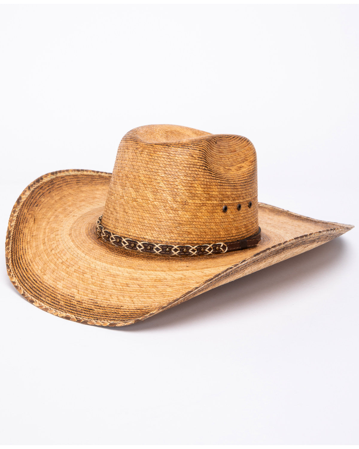 15X Straw Cowboy Hat Natural
