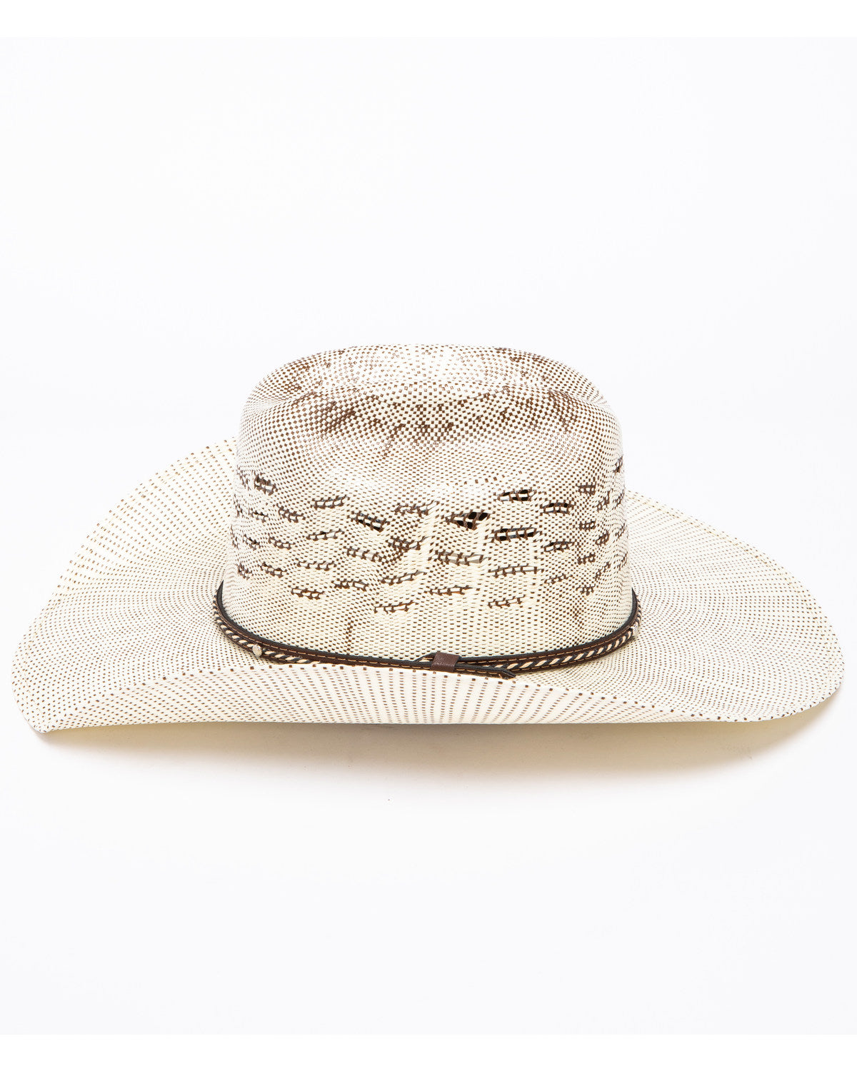 Twist Cord 15X Bangora Straw Cowboy Hat Natural