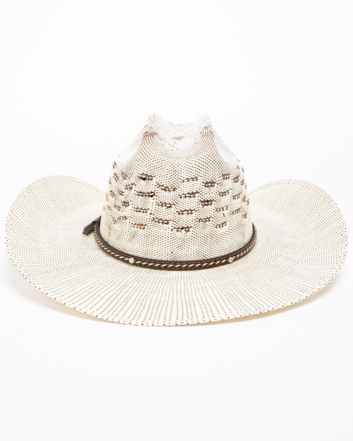 Twist Cord 15X Bangora Straw Cowboy Hat Natural
