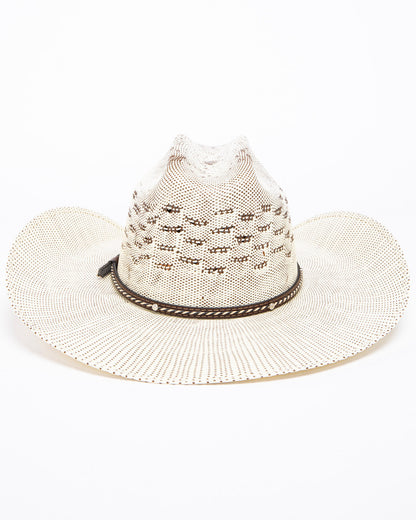 Twist Cord 15X Bangora Straw Cowboy Hat Natural