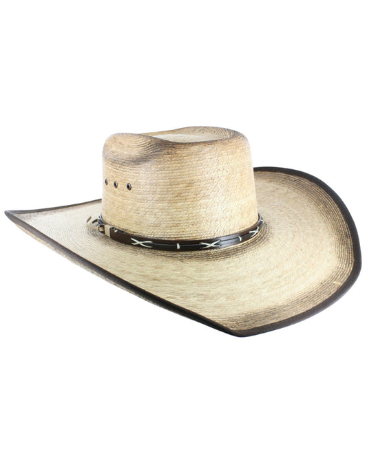 15X Straw Cowboy Hat Natural