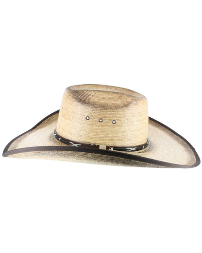 15X Straw Cowboy Hat Natural