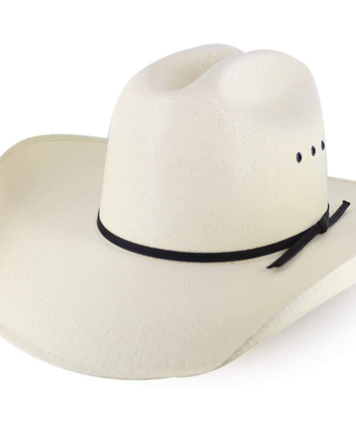 Tie Straw Cowboy Hat Natural