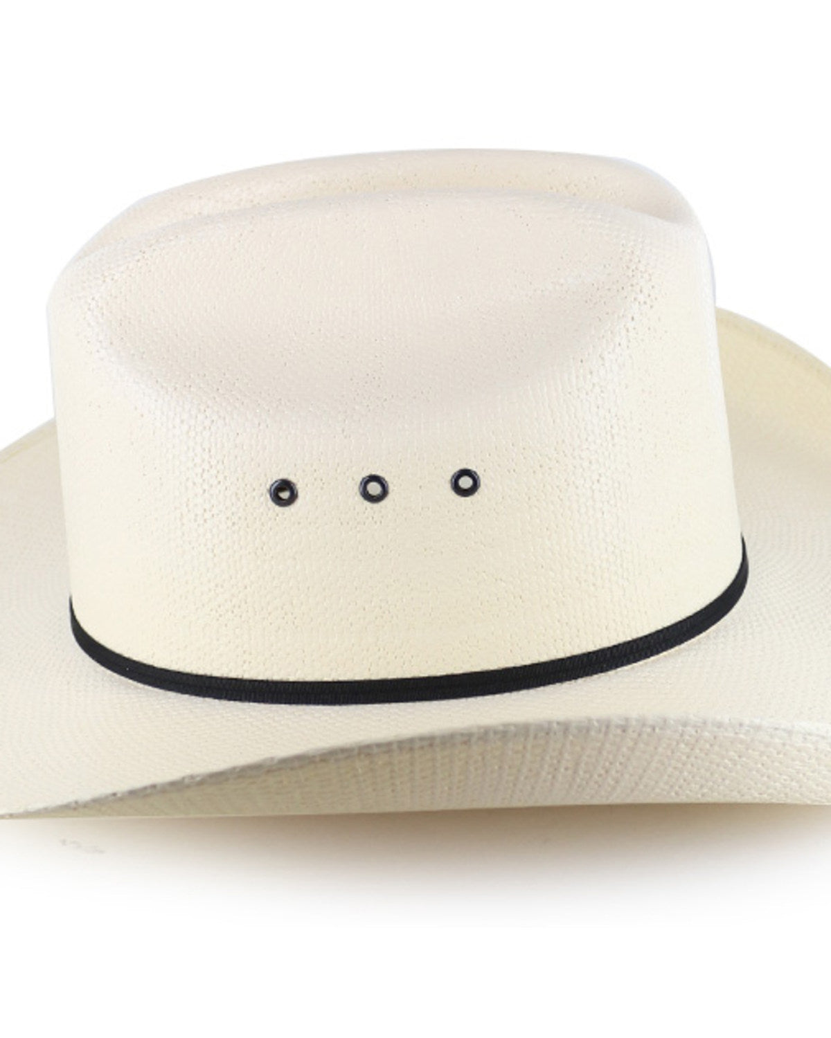 Tie Straw Cowboy Hat Natural