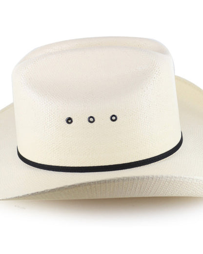 Tie Straw Cowboy Hat Natural