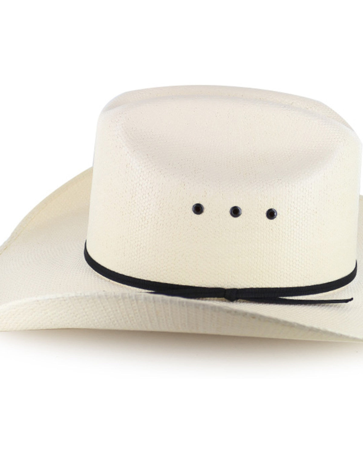 Tie Straw Cowboy Hat Natural