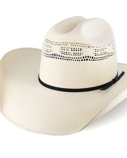 Straw Cowboy Hat Natural