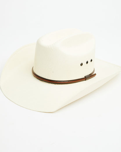 Double S 5X Straw Cowboy Hat Natural
