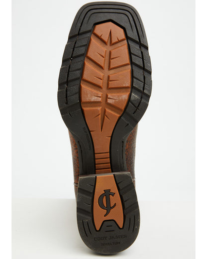 Men's Ranger Performance Western Boots - Broad Square Toe Brown