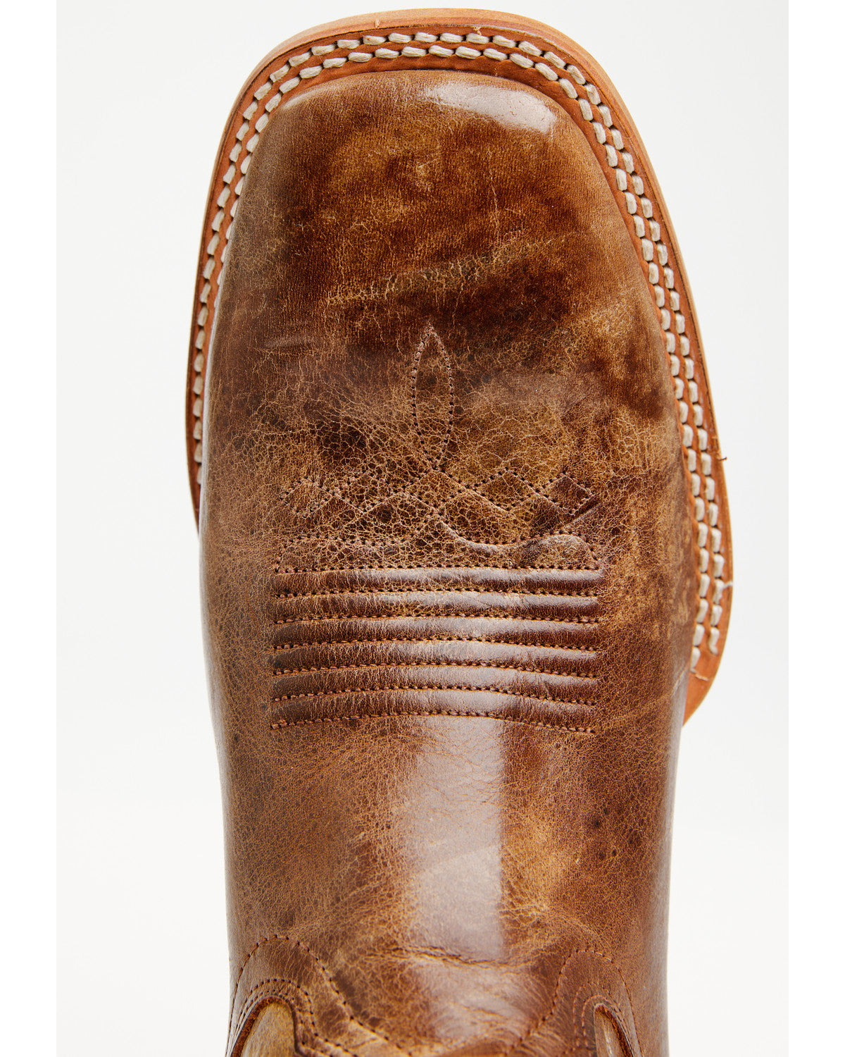 Men's The Backroad Western Boots - Broad Square Toe Brown