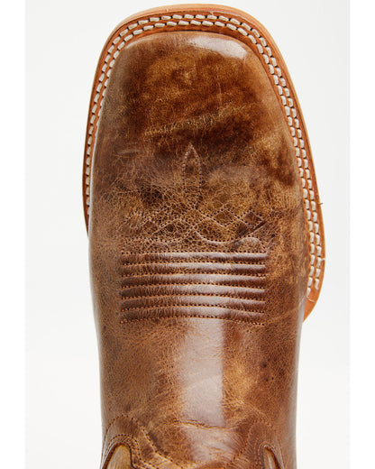 Men's The Backroad Western Boots - Broad Square Toe Brown