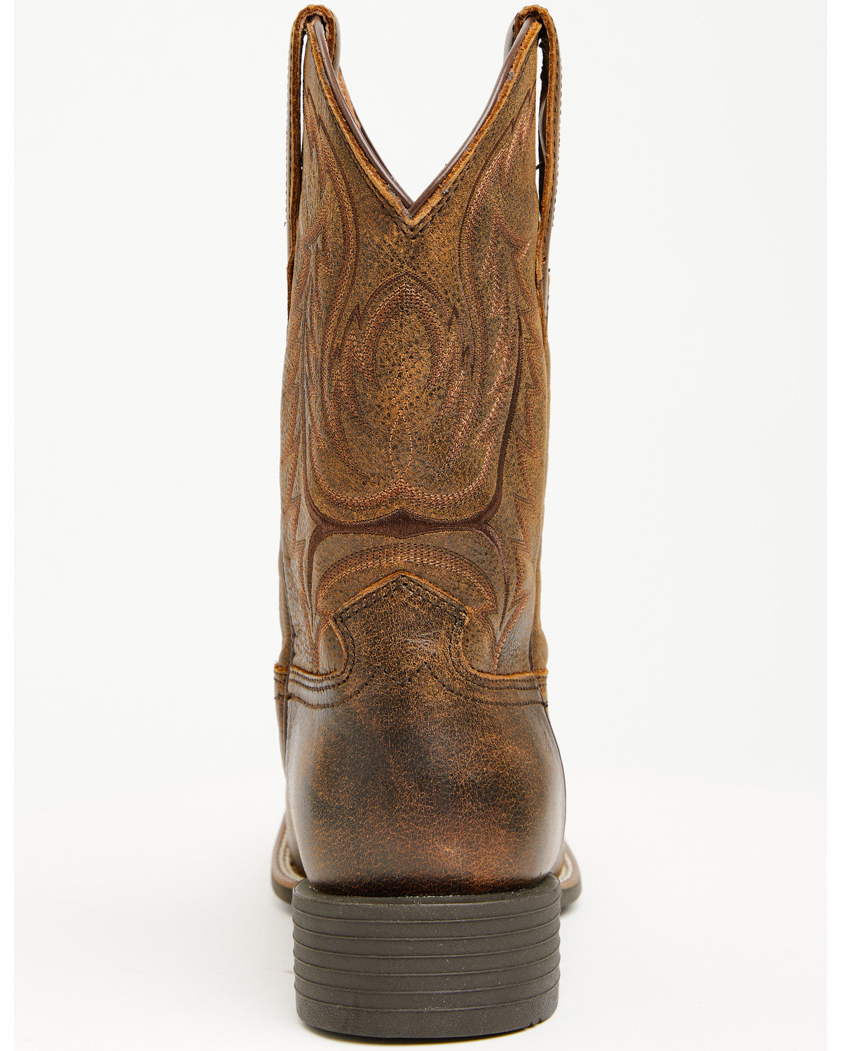Men's Force Performance Western Boots - Broad Square Toe Tan