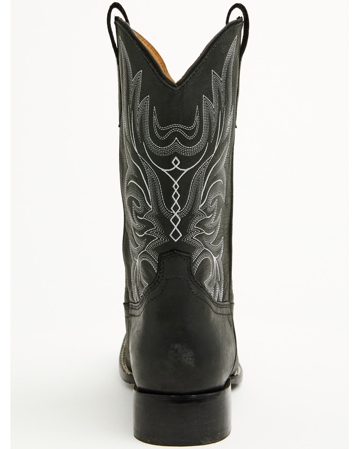 Cush Core® Men's Spartan Western Boots - Broad Square Toe Black