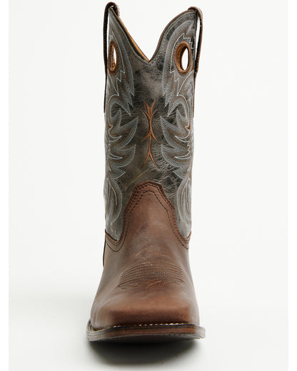 Men's Cush Core® The Chase Western Boots - Broad Square Toe Brown