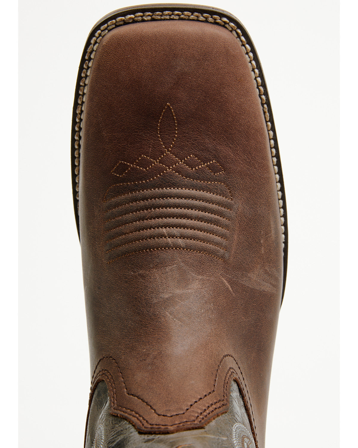 Men's Cush Core® The Chase Western Boots - Broad Square Toe Brown