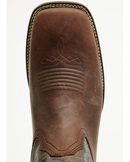 Men's Cush Core® The Chase Western Boots - Broad Square Toe Brown