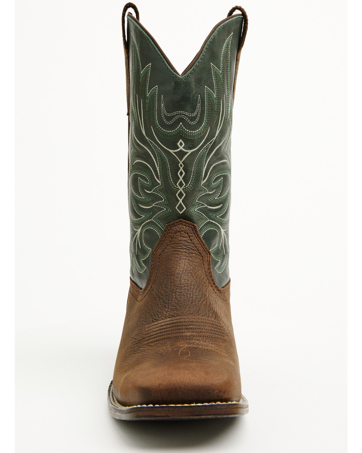 Cush Core® Men's Spartan Western Boots - Broad Square Toe Green