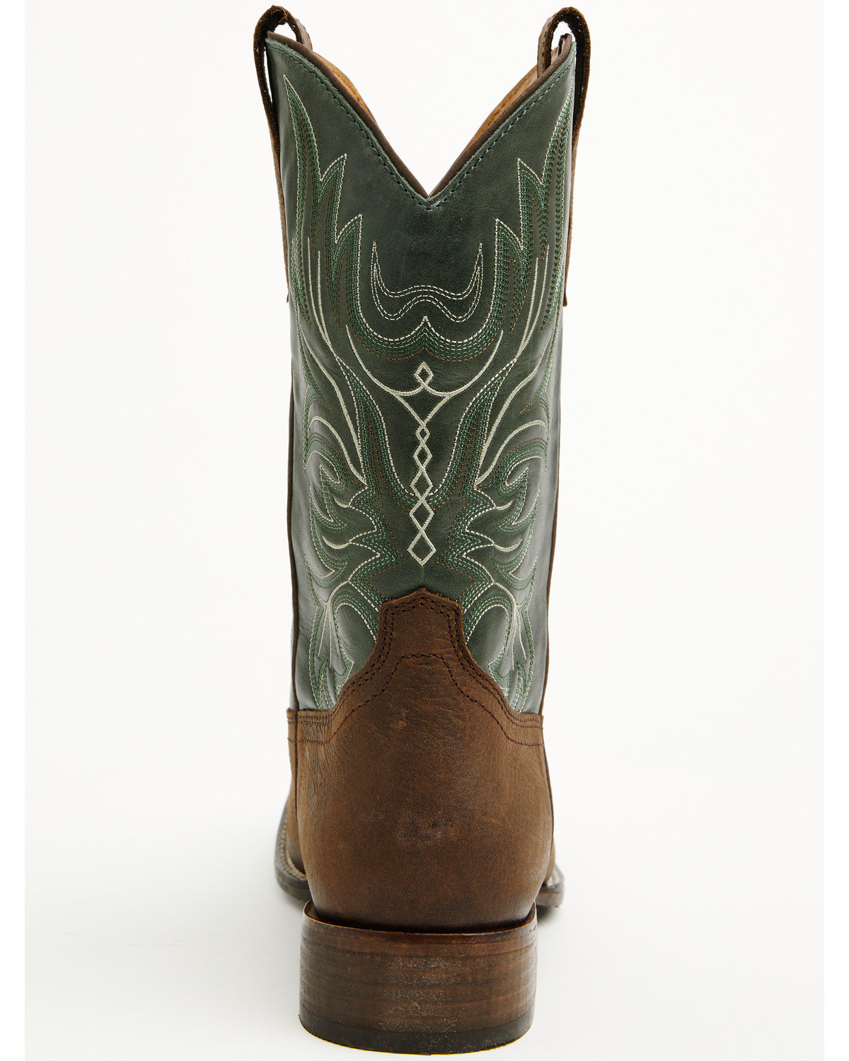 Cush Core® Men's Spartan Western Boots - Broad Square Toe Green