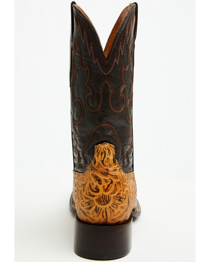 Men's Solridge Western Boots - Broad Square Toe Tan