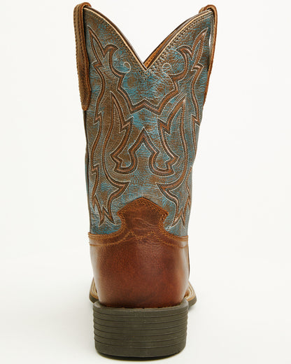 Men's Xero Gravity™ Sideshow Western Performance Boots - Br Brown