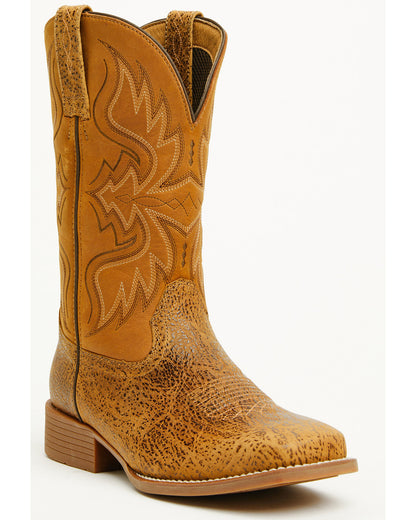 Cush Core® Men's Major Performance Western Boots - Broad Sq Tan