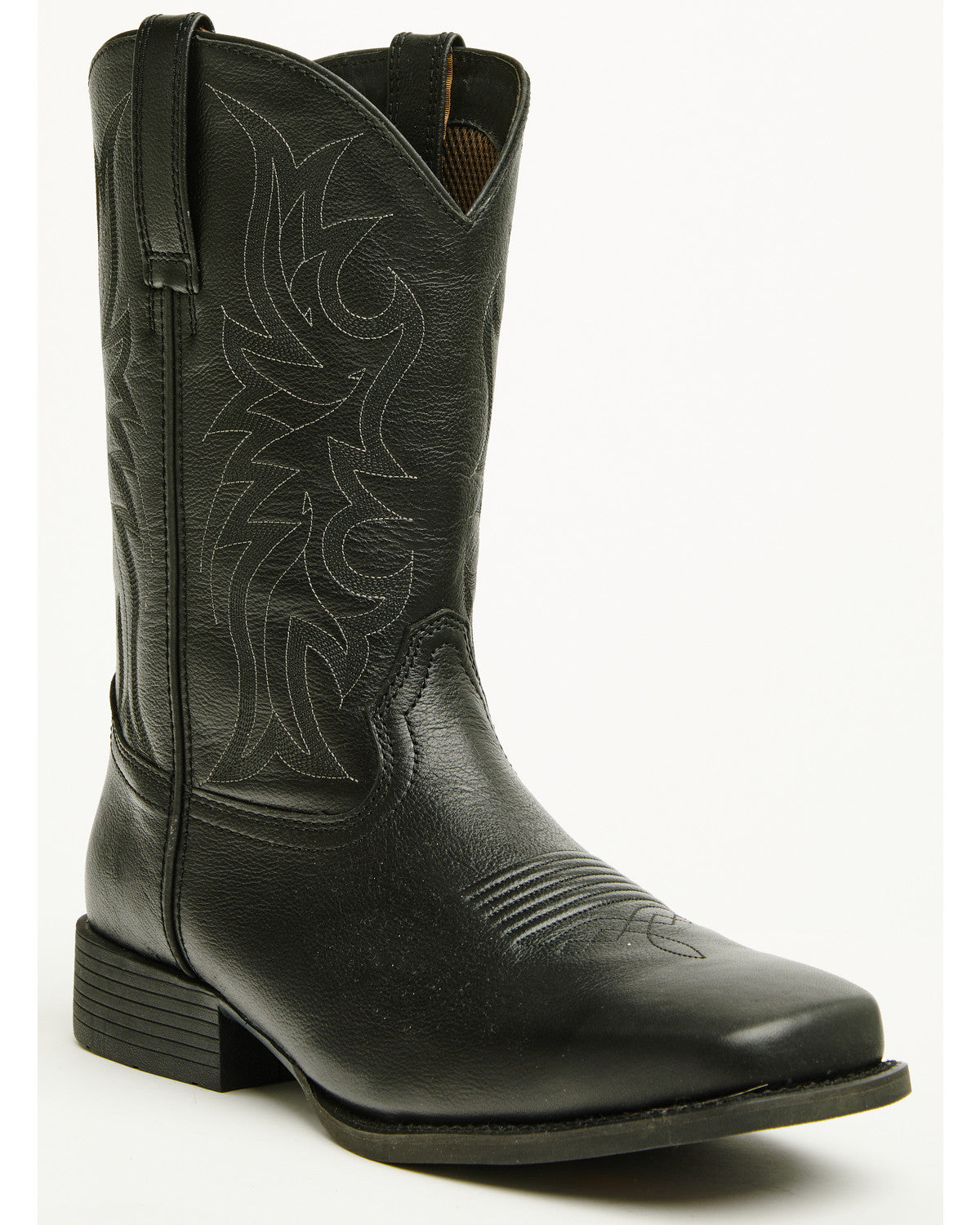 Cush Core® Men's Kingpin Performance Western Boots - Broad Black