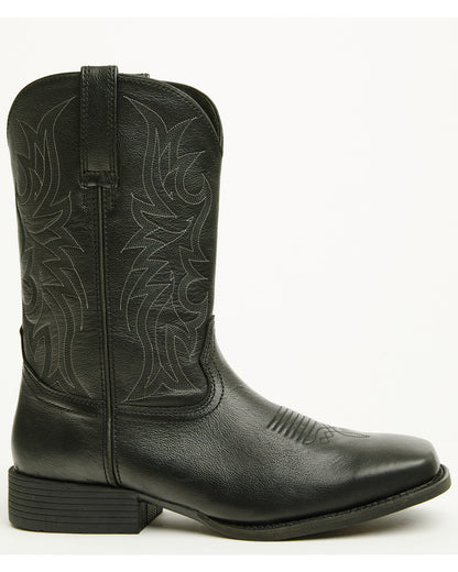 Cush Core® Men's Kingpin Performance Western Boots - Broad Black