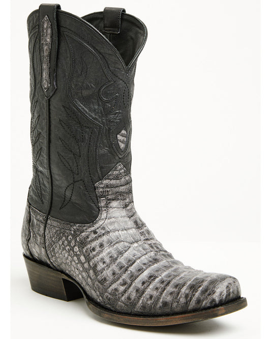 Black 1978® Men's The Porter Exotic Caiman Belly Western Bo Black