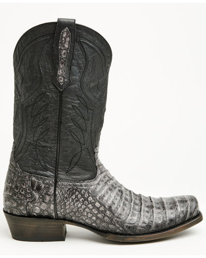 Black 1978® Men's The Porter Exotic Caiman Belly Western Bo Black