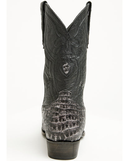 Black 1978® Men's The Porter Exotic Caiman Belly Western Bo Black