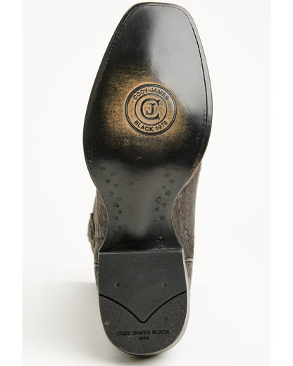 Black 1978® Men's The Alston Exotic Caiman Belly Western Bo Brown