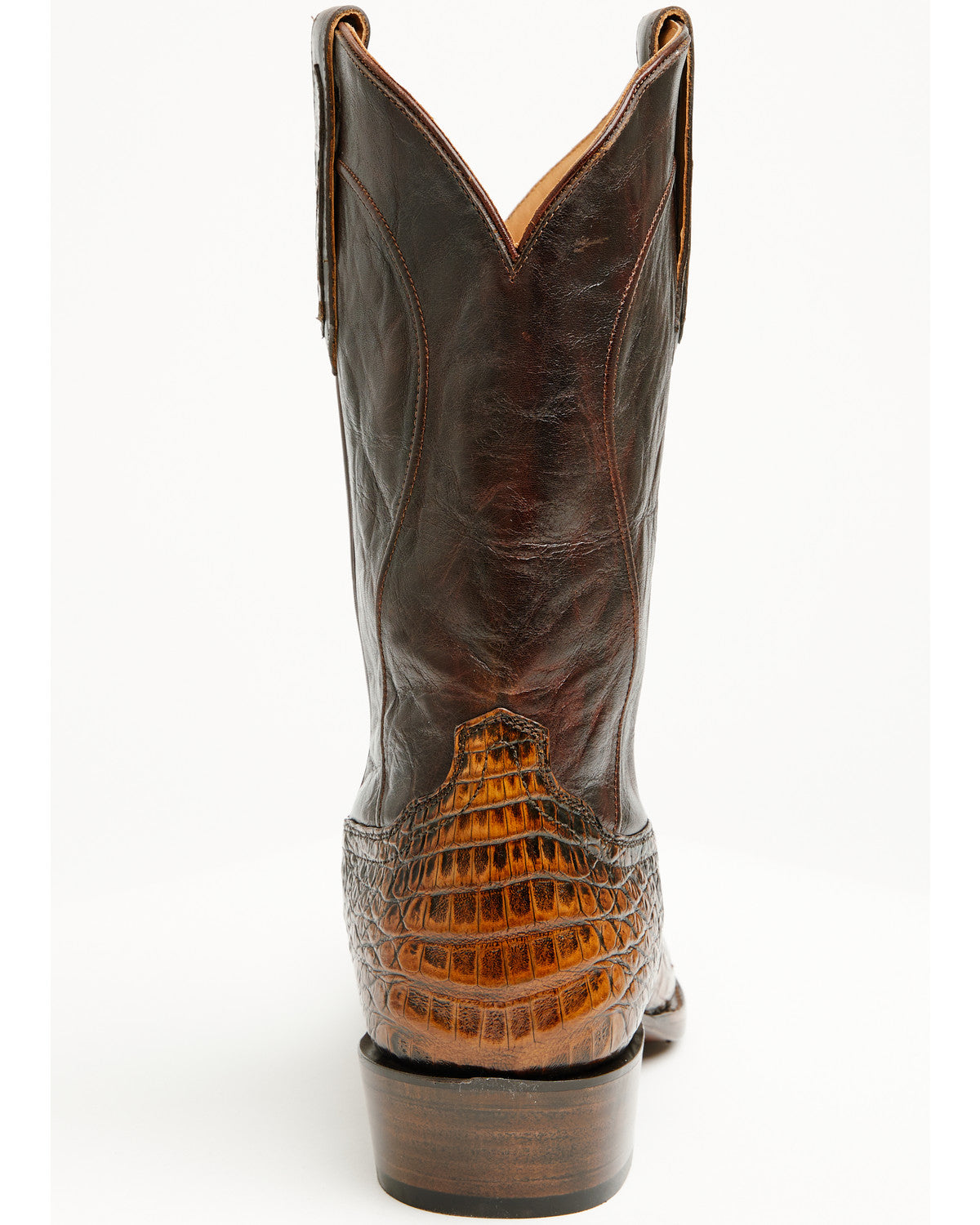 Black 1978® Men's The Mason Exotic Caiman Western Boots - S Brown