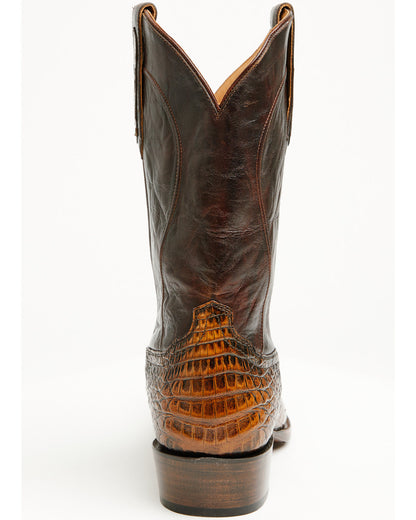 Black 1978® Men's The Mason Exotic Caiman Western Boots - S Brown