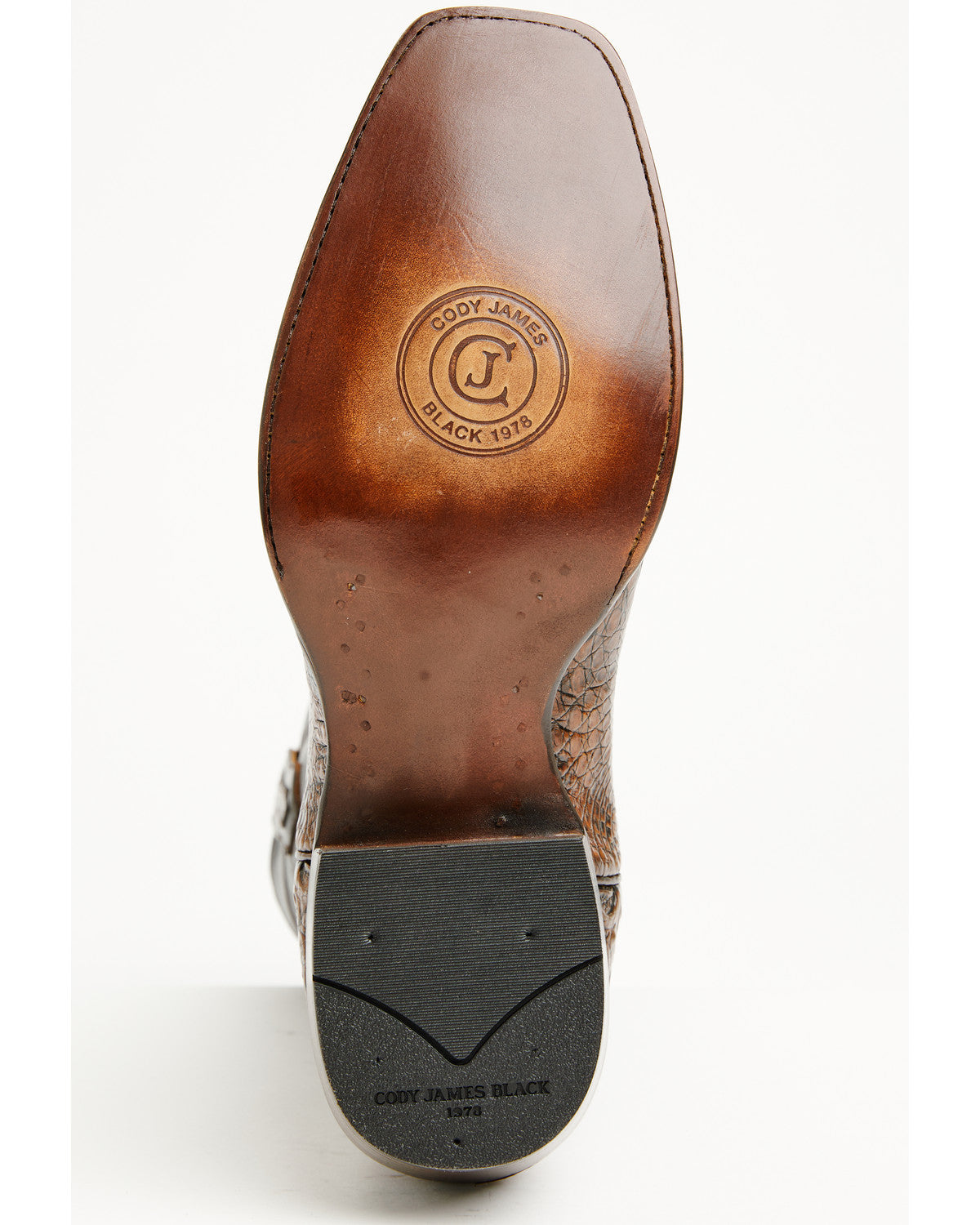 Black 1978® Men's The Mason Exotic Caiman Western Boots - S Brown