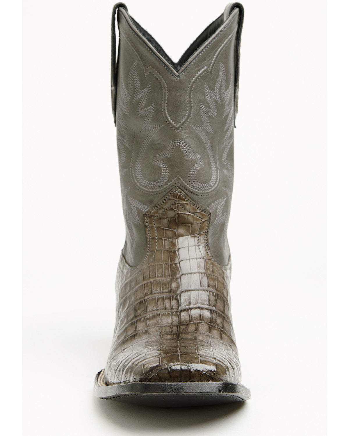 Black 1978® Men's The Hayward Exotic Caiman Belly Western B Grey