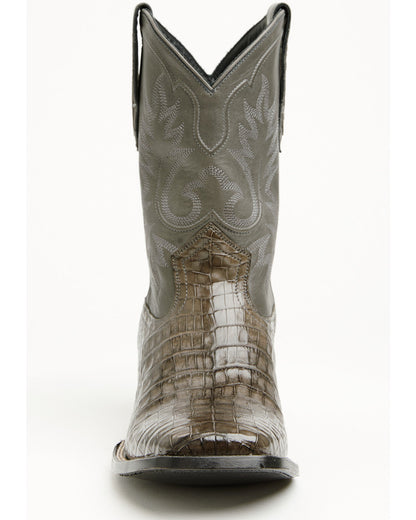Black 1978® Men's The Hayward Exotic Caiman Belly Western B Grey