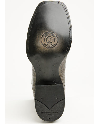 Black 1978® Men's The Hayward Exotic Caiman Belly Western B Grey
