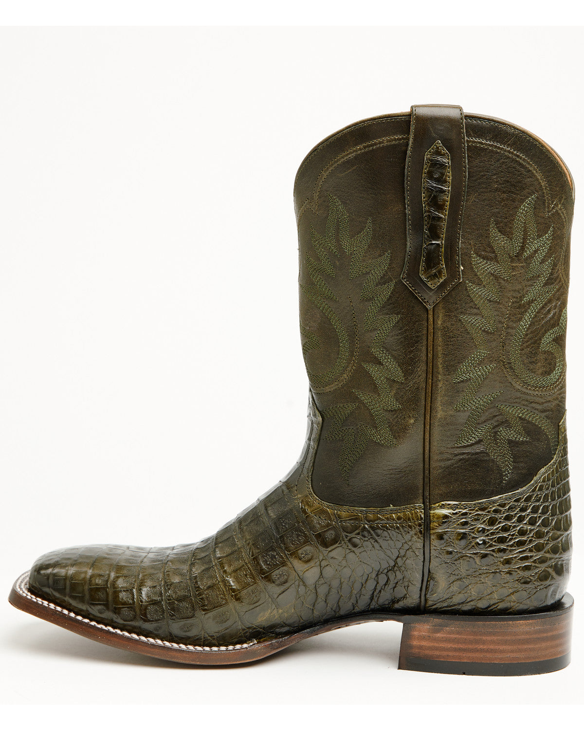 Black 1978® Men's The Hayward Exotic Caiman Belly Western B Green