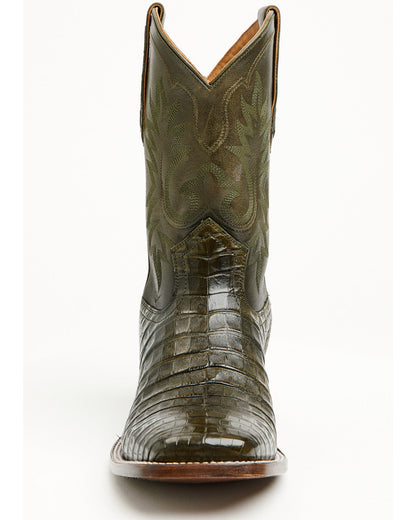 Black 1978® Men's The Hayward Exotic Caiman Belly Western B Green