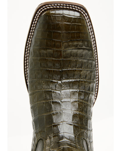 Black 1978® Men's The Hayward Exotic Caiman Belly Western B Green