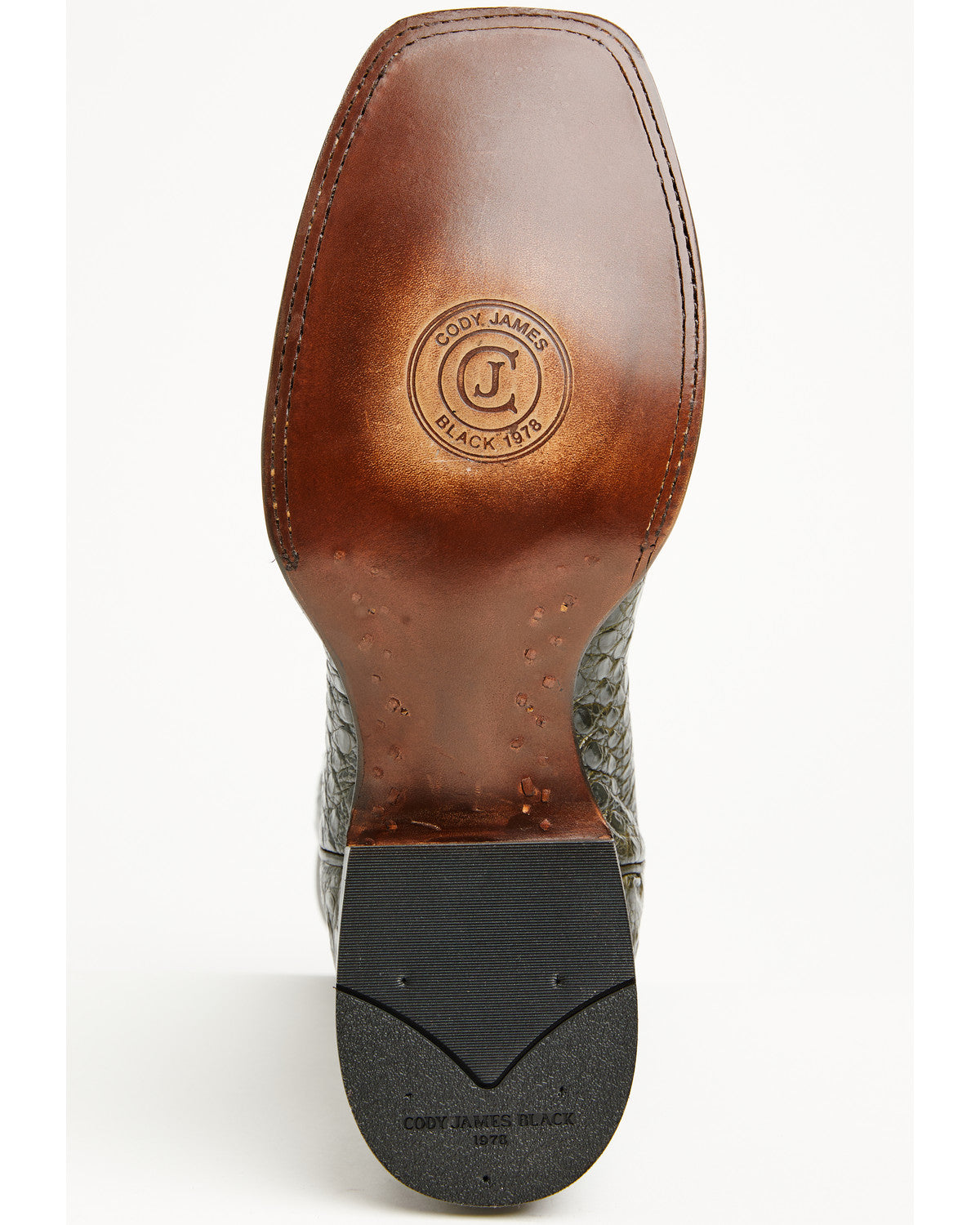 Black 1978® Men's The Hayward Exotic Caiman Belly Western B Green