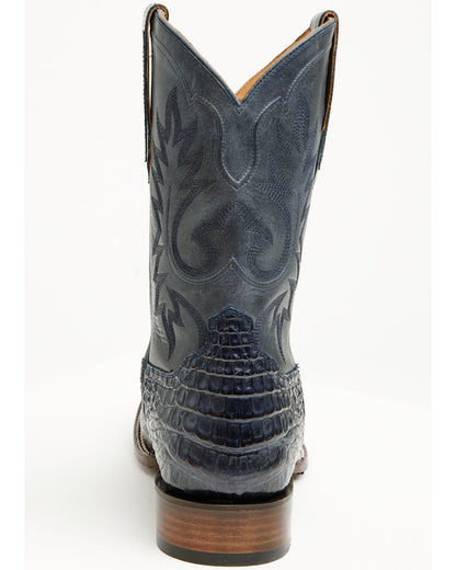 Black 1978® Men's The Hayward Exotic Caiman Western Boots - Navy