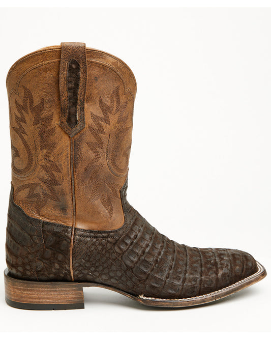 Black 1978® Men's The Hayward Exotic Caiman Belly Western B Brown