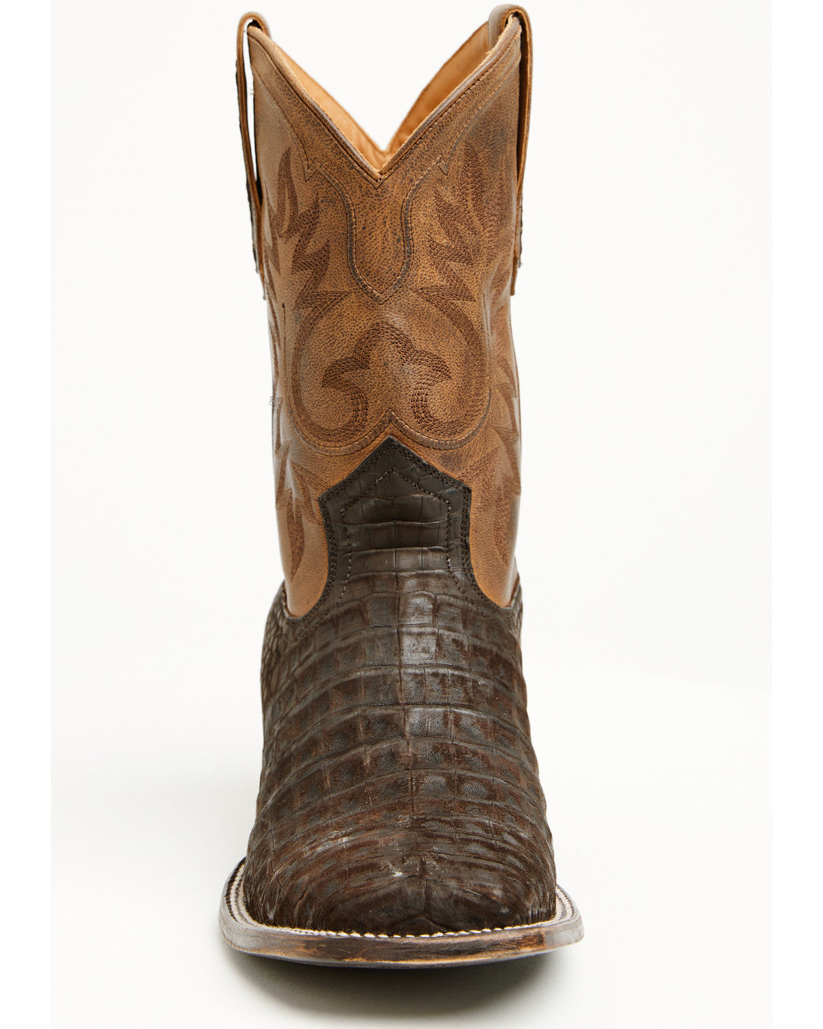 Black 1978® Men's The Hayward Exotic Caiman Belly Western B Brown