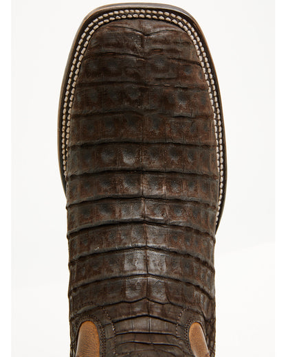 Black 1978® Men's The Hayward Exotic Caiman Belly Western B Brown