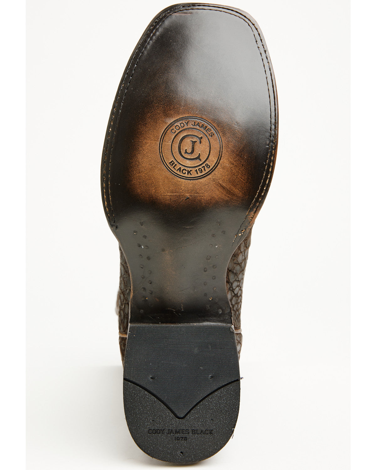 Black 1978® Men's The Hayward Exotic Caiman Belly Western B Brown