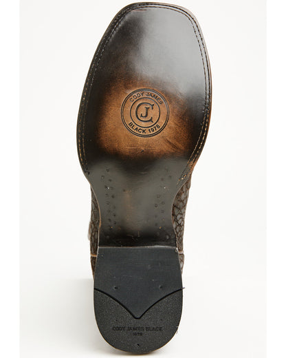 Black 1978® Men's The Hayward Exotic Caiman Belly Western B Brown